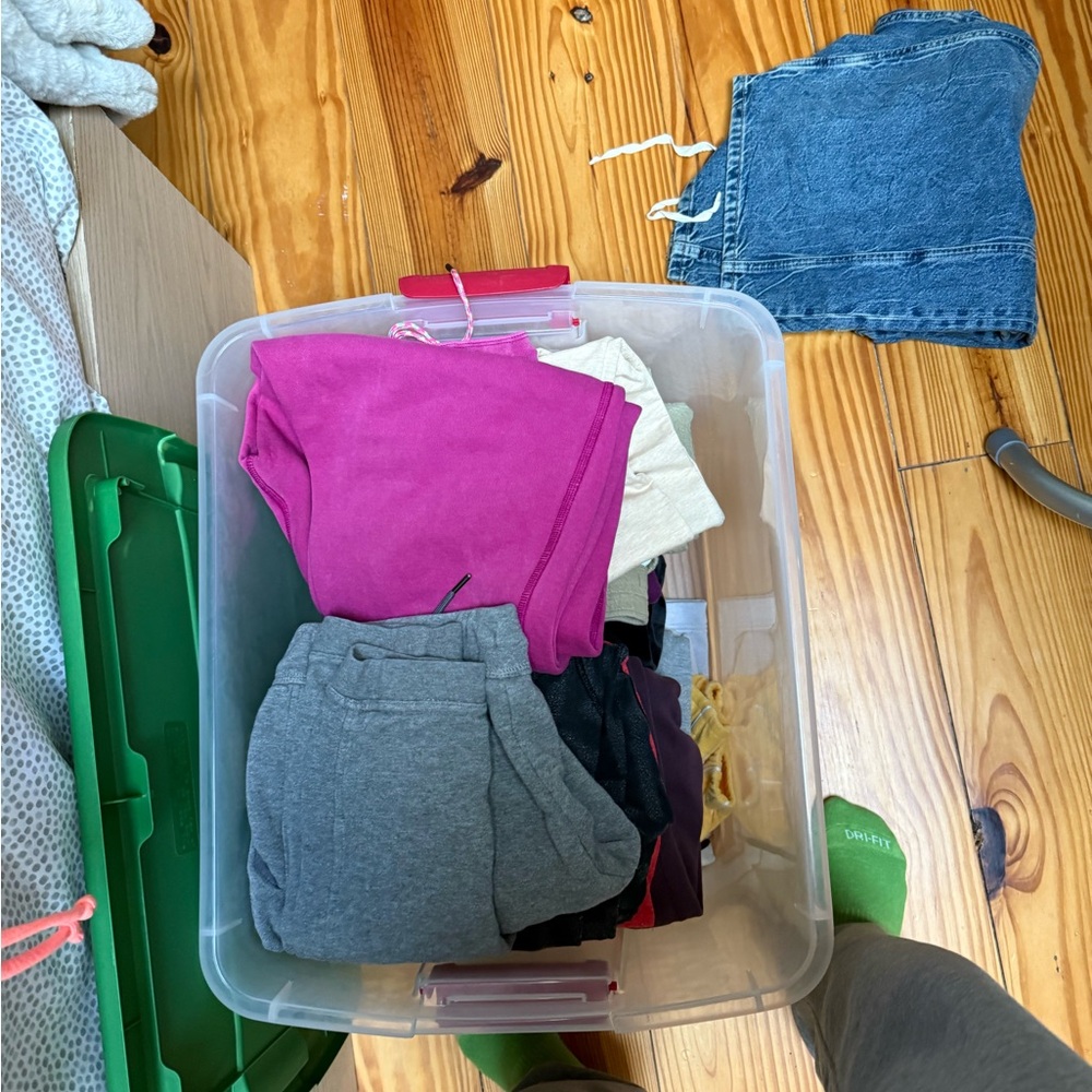 14 pairs Nike Pink and Gray Track Pants